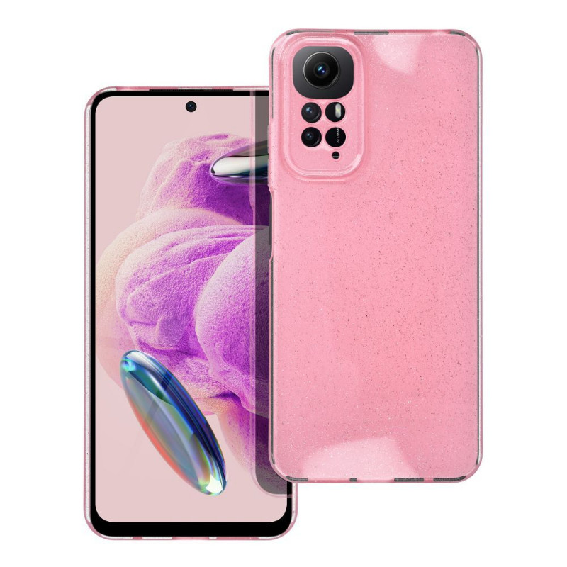 XIAOMI Redmi Note 12s Case CLEAR 2mm BLINK Pink