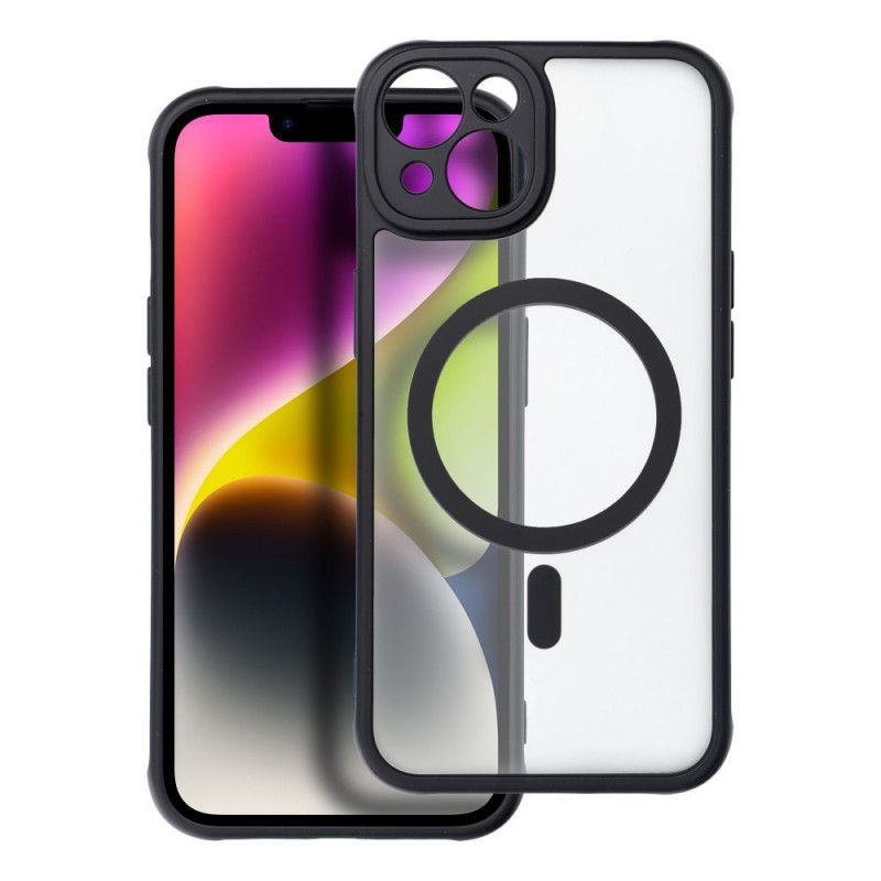Apple iPhone 14 Case Matte Mag Cove MagSAFE  Black