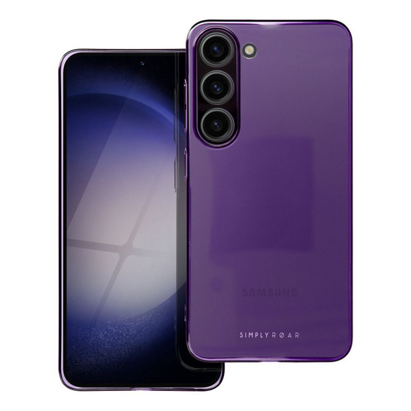 Samsung Galaxy S23 5G Case Roar Pure Simple Fit  Purple