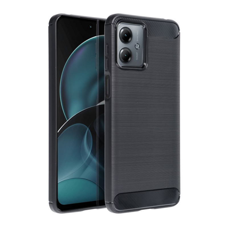 Motorola Moto G14 Case Carbon Elegant  Black