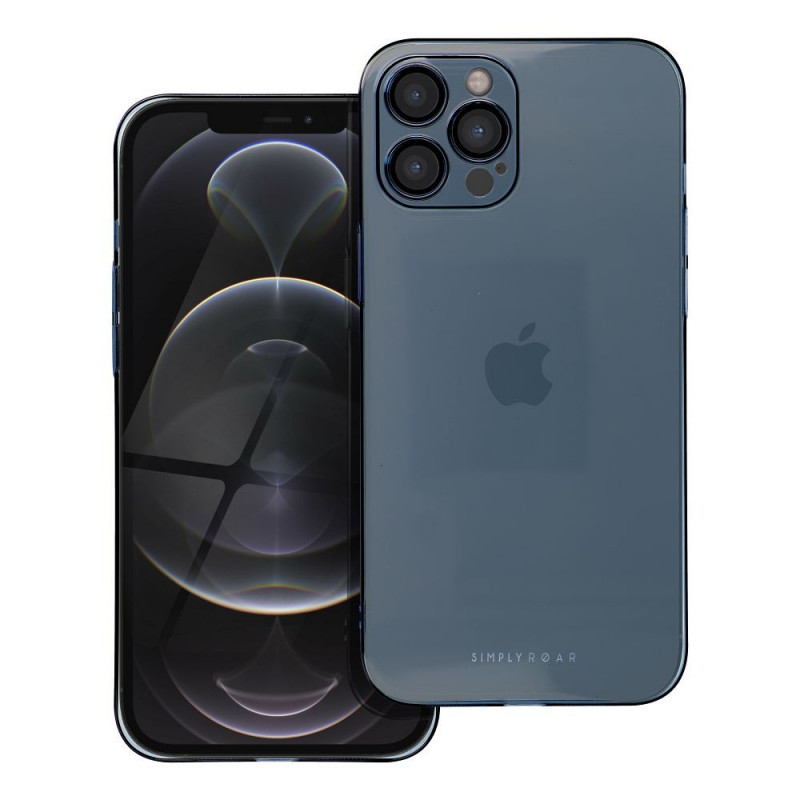 Apple iPhone 12 Pro Max Case Roar Pure Simple Fit Navy Apple iPhone 12 Pro Max Case Roar Pure Simple Fit Navy