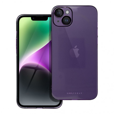 Apple iPhone 14 Plus Case Roar Pure Simple Fit  Purple