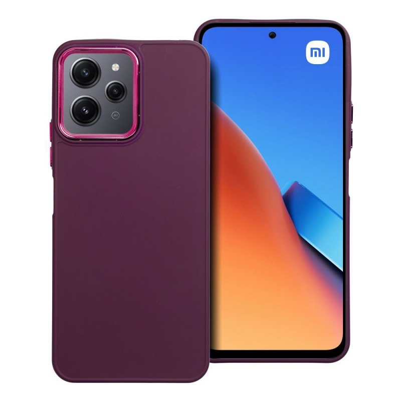 XIAOMI Redmi 12 Case FRAME Elegant  Purple