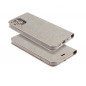 Apple iPhone 15 Plus Wallet Cases LUNA Book Gold Elegant  Silver