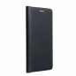 Samsung Galaxy A34 Wallet Cases LUNA Book Carbon Carbon Fibre, Elegant  Black