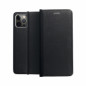 Samsung Galaxy A34 Wallet Cases LUNA Book Carbon Carbon Fibre, Elegant  Black