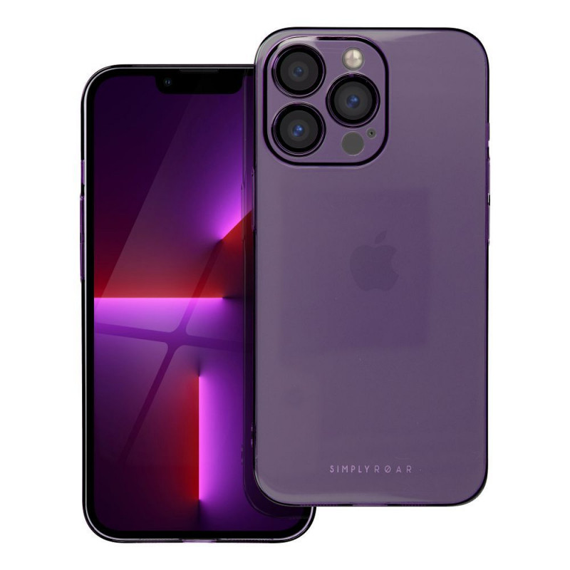 Apple iPhone 13 Pro Case Roar Pure Simple Fit  Purple