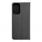 Samsung Galaxy A23 5G Wallet Cases LUNA Book Carbon Carbon Fibre, Elegant  Black