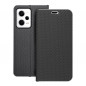 XIAOMI Redmi Note 12 Pro 5G Wallet Cases LUNA Book Carbon Carbon Fibre, Elegant  Black
