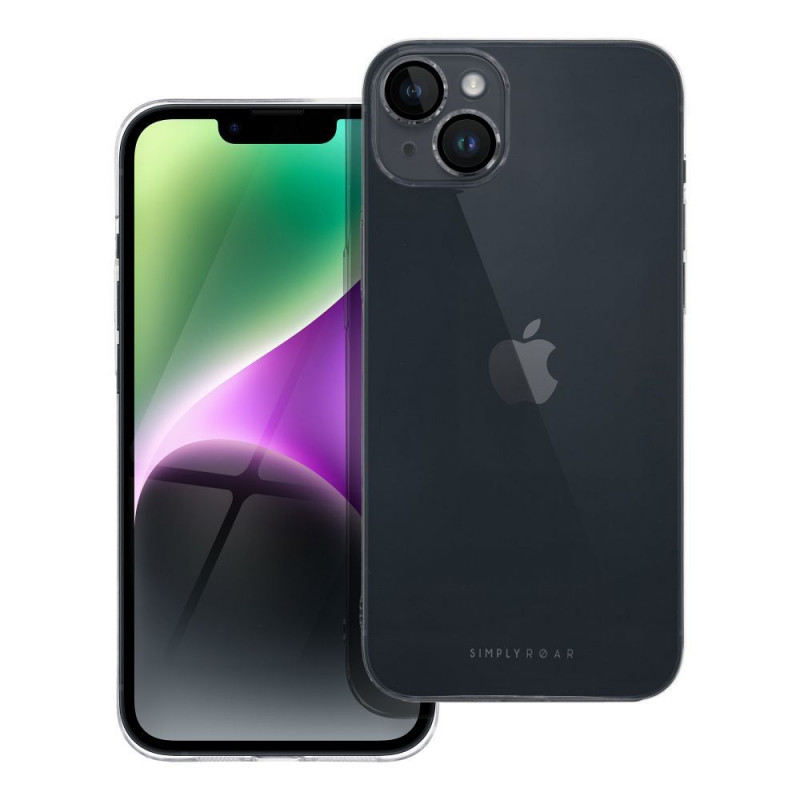 Apple iPhone 14 Plus Case Roar Pure Simple Fit  Transparent