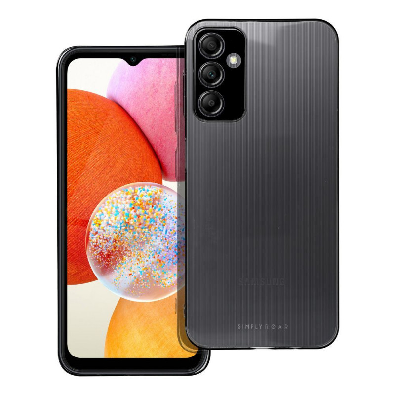 Samsung Galaxy A14 5G Case Roar Pure Simple Fit  Black
