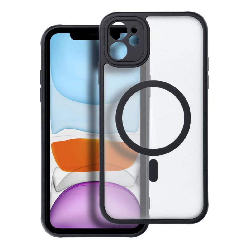 Apple iPhone 11 Case Matte Mag Cove MagSAFE  Black