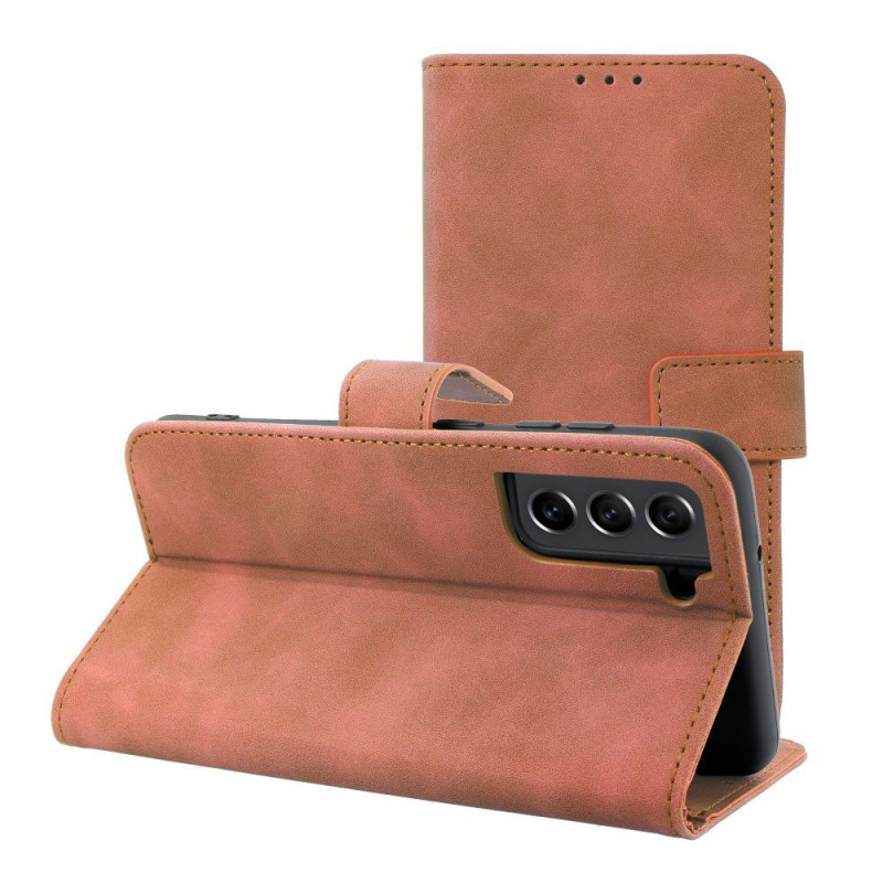 Samsung Galaxy S21 FE 5G Wallet Cases TENDER Book Brown