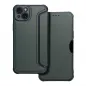Apple iPhone 15 Plus Wallet Cases Razor Book Carbon Fibre, Carbon pattern Dark green Apple iPhone 15 Plus Wallet Cases Razor Book Carbon Fibre, Carbon pattern Dark green