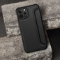 Apple iPhone 15 Pro Wallet Cases Razor Book Carbon Fibre, Carbon pattern Black Apple iPhone 15 Pro Wallet Cases Razor Book Carbon Fibre, Carbon pattern Black
