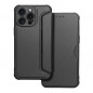 Apple iPhone 15 Pro Max Wallet Cases Razor Book Carbon Fibre, Carbon pattern  Black