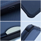 Apple iPhone 15 Pro Wallet Cases Razor Book Carbon Fibre, Carbon pattern Blue Apple iPhone 15 Pro Wallet Cases Razor Book Carbon Fibre, Carbon pattern Blue