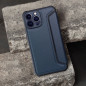 Apple iPhone 15 Pro Wallet Cases Razor Book Carbon Fibre, Carbon pattern Blue Apple iPhone 15 Pro Wallet Cases Razor Book Carbon Fibre, Carbon pattern Blue