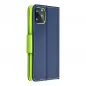 Samsung Galaxy S24 ULTRA Wallet Cases Fancy Book Navy / Lime