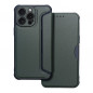 Apple iPhone 15 Pro Max Wallet Cases Razor Book Carbon Fibre, Carbon pattern Dark green Apple iPhone 15 Pro Max Wallet Cases Razor Book Carbon Fibre, Carbon pattern Dark green
