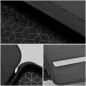 Apple iPhone 15 Plus Wallet Cases Razor Book Carbon Fibre, Carbon pattern  Blue