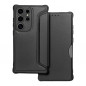 Samsung Galaxy S24 ULTRA Wallet Cases Razor Book Carbon Fibre, Carbon pattern  Black