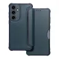 Samsung Galaxy S24 PLUS Wallet Cases Razor Book Carbon Fibre, Carbon pattern  Blue