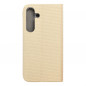 Samsung Galaxy S24 Wallet Cases Sensitive Book Gold