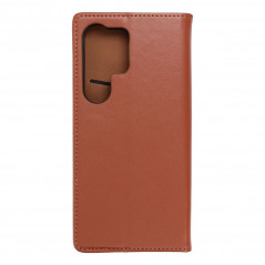 Samsung Galaxy S24 ULTRA Wallet Cases Leather case SMART PRO Elegant  Brown