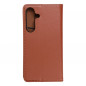 Samsung Galaxy S24 Wallet Cases Leather case SMART PRO Elegant  Brown
