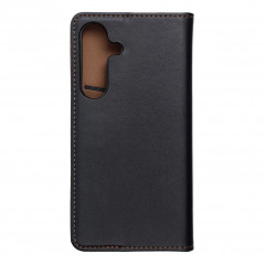 Samsung Galaxy S24 Wallet Cases Leather case SMART PRO Elegant  Black