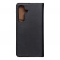 Samsung Galaxy S24 Wallet Cases Leather case SMART PRO Elegant  Black