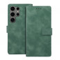 Samsung Galaxy S24 ULTRA Wallet Cases TENDER Book Green