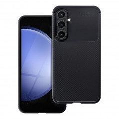 Samsung Galaxy S23 FE Case Carbon premium Elegant  Black