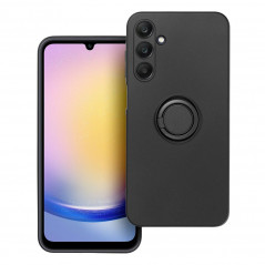 Samsung Galaxy A25 5G Case Silicone ring Black