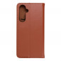 Samsung Galaxy S23 FE Wallet Cases Leather case SMART PRO Elegant  Brown