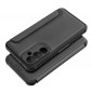 Samsung Galaxy S23 FE Wallet Cases Razor Book Carbon Fibre, Carbon pattern  Black