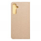 Samsung Galaxy A35 Wallet Cases LUNA Book Gold Elegant  Gold