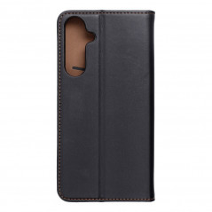 Samsung Galaxy A35 Wallet Cases Leather case SMART PRO Elegant  Black