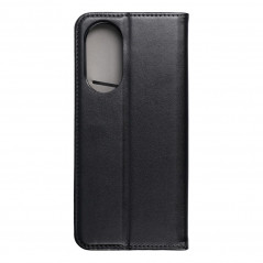 Oppo A58 Wallet Cases Smart Magneto book Black