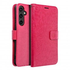 Samsung Galaxy S23 FE Wallet Cases MEZZO Book Mandala  Magenta