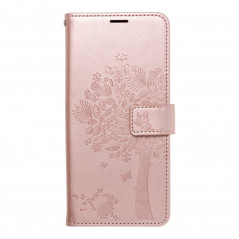 Samsung Galaxy A35 Wallet Cases MEZZO Book Tree  Rose gold