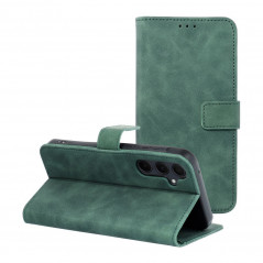 Samsung Galaxy A35 Wallet Cases TENDER Book Green