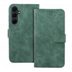 Samsung Galaxy A35 Wallet Cases TENDER Book Green