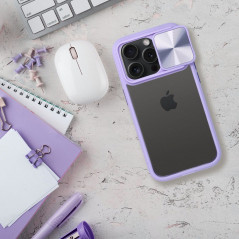 Apple iPhone 12 Case Slider Purple