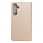 Samsung Galaxy A35 Wallet Cases Smart Case Book Gold