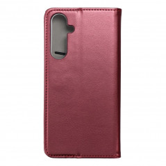 Samsung Galaxy A35 Wallet Cases Smart Magneto book Burgundy