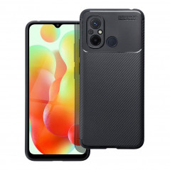 XIAOMI Redmi 12C Case Carbon premium Elegant  Black