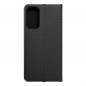 Samsung Galaxy A15 5G Wallet Cases LUNA Book Carbon Carbon Fibre, Elegant  Black