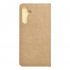 Samsung Galaxy A15 5G Wallet Cases LUNA Book Gold Elegant  Gold